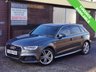 USED 2017 66 AUDI A3 2.0 TDI S LINE 5d 148 BHP &pound;20 ROAD TAX & 4x AUDI SERVICES!