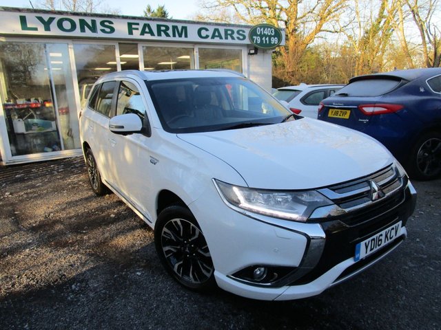 2016 16 Mitsubishi Outlander 2.0 PHEV GX 4H 5d 161 BHP AUTOMATIC FOUR WHEEL DRIVE PLUG-IN HYBRID NEW SHAPE