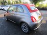 USED 2019 69 FIAT 500C 0.9 TWINAIR CONVERTIBLE STAR 2d 85 BHP NEW SHAPE *FULL LEATHER + 7