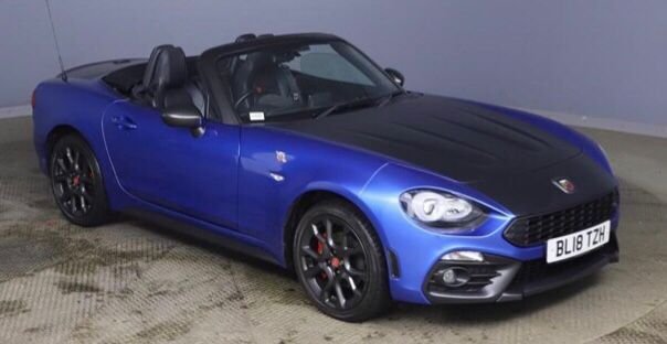 2018 18 Abarth 124 1.4 SPIDER MULTIAIR 2d 168 BHP CONVERTIBLE