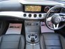 USED 2019 69 MERCEDES-BENZ E-CLASS 2.0 E 220 D SE PREMIUM PLUS 4d 192 BHP Finished in DIAMOND WHITE with contrasting Electric Black Heated Leather interior. This stylish comfortable and classy looking Merc E-Class Saloon offers loads of room and most importantly economy and performance. Features include Pan Roof, Sat Nav, B/Tooth 18" Alloys, Cruise control, 360 CAMERAS, DAB RADIO, Front and Rear Park Sensors, Black Electric Heated Leather, Power rear Boot, Rear Arm Rest and much much more. Dealer Serviced at 4372 miles, 8406 miles and at 11653 miles on 15/9/2022