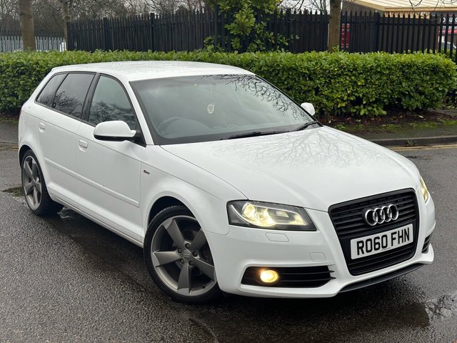 2010 60 Audi A3 2.0 SPORTBACK TDI S LINE SPECIAL EDITION 5d 138 BHP