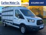 USED 2018 18 FORD TRANSIT 2.0 350 L3 H2 [ GLAZIERS FRAIL RACK ] P/V 130 BHP Direct to us from lease company