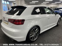 USED 2013 63 AUDI S3  2.0 TFSI TURBO QUATTRO 3DR 6 SPEED MAN UK DELIVERY FLAT FEE &pound;175 (SUBJECT TO DEAL)*OVER 100 IMAGES ON OUR WEBSITE*BESPOKE FINANCE ARRANGED*PART EXCHANGE WELCOME*ALL VEHICLES HPI CLEAR
