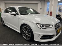 USED 2013 63 AUDI S3  2.0 TFSI TURBO QUATTRO 3DR 6 SPEED MAN UK DELIVERY FLAT FEE &pound;175 (SUBJECT TO DEAL)*OVER 100 IMAGES ON OUR WEBSITE*BESPOKE FINANCE ARRANGED*PART EXCHANGE WELCOME*ALL VEHICLES HPI CLEAR