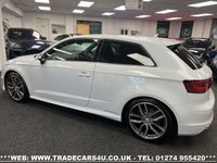 USED 2013 63 AUDI S3  2.0 TFSI TURBO QUATTRO 3DR 6 SPEED MAN UK DELIVERY FLAT FEE &pound;175 (SUBJECT TO DEAL)*OVER 100 IMAGES ON OUR WEBSITE*BESPOKE FINANCE ARRANGED*PART EXCHANGE WELCOME*ALL VEHICLES HPI CLEAR