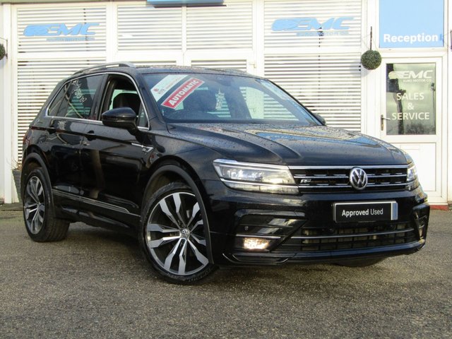 2018 68 Volkswagen Tiguan 2.0 R-LINE TDI DSG 5d 148 BHP