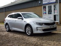USED 2017 17 KIA OPTIMA 1.7 CRDI 2 ISG 5d 139 BHP www.suffolkcarcentre.co.uk - Located at Reydon