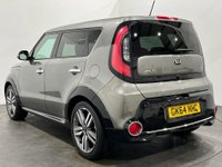 USED 2014 64 KIA SOUL 1.6 CRDI MAXX 5d 126 BHP Striking Titanium silver , 35311 miles, full black leather, privacy glass, diamond cut alloy wheels