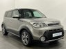 USED 2014 64 KIA SOUL 1.6 CRDI MAXX 5d 126 BHP Striking Titanium silver , 35311 miles, full black leather, privacy glass, diamond cut alloy wheels