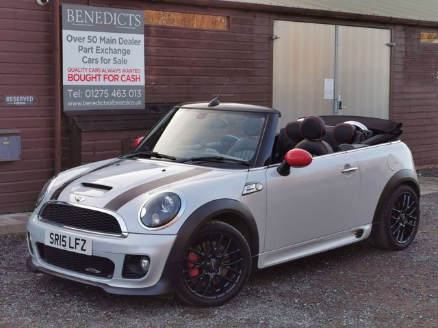 2015 15 MINI Convertible 1.6 JOHN COOPER WORKS 2d 208 BHP
