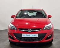USED 2015 15 VAUXHALL ASTRA 1.4 EXCITE 5d 98 BHP Striking High Gloss Power Red ,17" Multi Spoke Alloy Wheels , Half Leather Interior