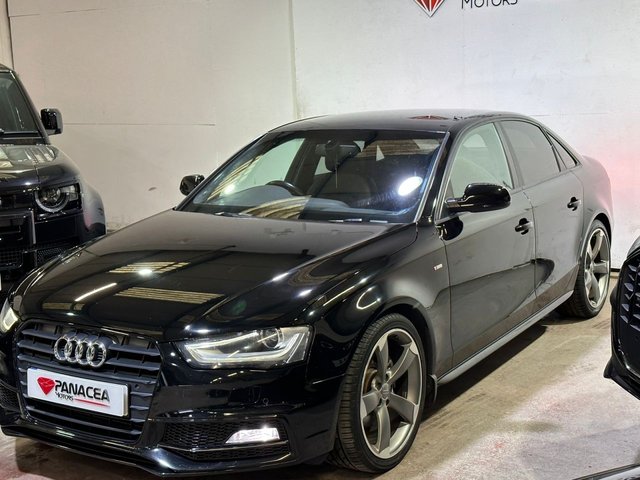 2012 12 Audi A4 1.8 TFSI BLACK EDITION S/S 4d 168 BHP