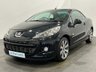 USED 2013 13 PEUGEOT 207 1.6 CC ROLAND GARROS 2d 120 BHP Striking low mileage 22335 miles Limited Edition Roland Garros in rare Oynx Black metallic, silver full leather embossed seats
