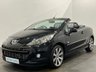 USED 2013 13 PEUGEOT 207 1.6 CC ROLAND GARROS 2d 120 BHP Striking low mileage 22335 miles Limited Edition Roland Garros in rare Oynx Black metallic, silver full leather embossed seats