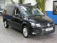 USED 2019 69 VOLKSWAGEN CADDY MAXI 2.0 C20 LIFE TDI 5d 101 BHP 7 SEATS CRUISE CONTROL PARKING SENSORS 6 MONTHS GOLD WARRANTY