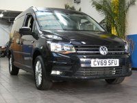 USED 2019 69 VOLKSWAGEN CADDY MAXI 2.0 C20 LIFE TDI 5d 101 BHP 7 SEATS CRUISE CONTROL PARKING SENSORS 6 MONTHS GOLD WARRANTY