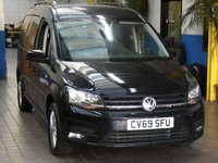 USED 2019 69 VOLKSWAGEN CADDY MAXI 2.0 C20 LIFE TDI 5d 101 BHP 7 SEATS CRUISE CONTROL PARKING SENSORS 6 MONTHS GOLD WARRANTY