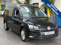 USED 2019 69 VOLKSWAGEN CADDY MAXI 2.0 C20 LIFE TDI 5d 101 BHP 7 SEATS CRUISE CONTROL PARKING SENSORS 6 MONTHS GOLD WARRANTY