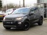 USED 2017 66 LAND ROVER DISCOVERY SPORT 2.0 TD4 SE TECH 5d 180 BHP Finished in SANTORINI BLACK MET with EBONY HEATED LEATHER TRIM. This Discovery Sport is practical, incredible off road and a comfy SUV that has 7 Seats that will swallow your family and luggage. FEATURES include 19" ALLOYS,  DAB RADIO, Electric Rear Boot, Heated Leather Seats, B/Tooth, Park sensors and more. Land Rover Dealer serviced at 6 miles, 34928 miles and on arrival at 84250 miles.