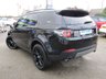 USED 2017 66 LAND ROVER DISCOVERY SPORT 2.0 TD4 SE TECH 5d 180 BHP Finished in SANTORINI BLACK MET with EBONY HEATED LEATHER TRIM. This Discovery Sport is practical, incredible off road and a comfy SUV that has 7 Seats that will swallow your family and luggage. FEATURES include 19" ALLOYS,  DAB RADIO, Electric Rear Boot, Heated Leather Seats, B/Tooth, Park sensors and more. Land Rover Dealer serviced at 6 miles, 34928 miles and on arrival at 84250 miles.