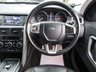 USED 2017 66 LAND ROVER DISCOVERY SPORT 2.0 TD4 SE TECH 5d 180 BHP Finished in SANTORINI BLACK MET with EBONY HEATED LEATHER TRIM. This Discovery Sport is practical, incredible off road and a comfy SUV that has 7 Seats that will swallow your family and luggage. FEATURES include 19" ALLOYS,  DAB RADIO, Electric Rear Boot, Heated Leather Seats, B/Tooth, Park sensors and more. Land Rover Dealer serviced at 6 miles, 34928 miles and on arrival at 84250 miles.