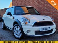 USED 2011 11 MINI HATCH FIRST 1.6 FIRST 3d 75 BHP SERVICE HISTORY - FULL MOT