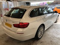 USED 2016 54 BMW 5 SERIES 2.0 520D LUXURY TOURING 5d 188 BHP 2 KEYS+1 FORMER KEEPER+CLIMATE+PRO NAVIGATION+PARKING SENSORS+POWER BOOT+MEDIA+AUX+ELECTRIC HEATED LEATHER SEATS+CRUISE+ALLOYS+ELECTRICS+BLUETOOTH+USB+DAB