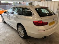 USED 2016 54 BMW 5 SERIES 2.0 520D LUXURY TOURING 5d 188 BHP 2 KEYS+1 FORMER KEEPER+CLIMATE+PRO NAVIGATION+PARKING SENSORS+POWER BOOT+MEDIA+AUX+ELECTRIC HEATED LEATHER SEATS+CRUISE+ALLOYS+ELECTRICS+BLUETOOTH+USB+DAB