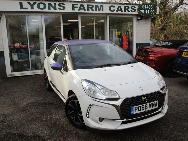 2016 66 DS DS 3 1.6 BLUEHDI ELEGANCE S/S 3d 98 BHP