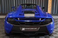 USED 2016 16 MCLAREN 650S 3.8 V8 SPIDER 2d FRONT LIFT, CARBON INTAKES, FULL LEATHER HEATED MEMORY SEATS, FRONT LIFT, REV CAMERA, MERIDIAN SOUND, FRONT PPF, CARBON INTERIOR, CARBON BLADES, 12 MONTH WARRANTY