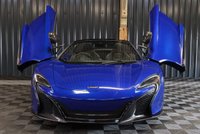 USED 2016 16 MCLAREN 650S 3.8 V8 SPIDER 2d FRONT LIFT, CARBON INTAKES, FULL LEATHER HEATED MEMORY SEATS, FRONT LIFT, REV CAMERA, MERIDIAN SOUND, FRONT PPF, CARBON INTERIOR, CARBON BLADES, 12 MONTH WARRANTY