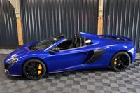 USED 2016 16 MCLAREN 650S 3.8 V8 SPIDER 2d FRONT LIFT, CARBON INTAKES, FULL LEATHER HEATED MEMORY SEATS, FRONT LIFT, REV CAMERA, MERIDIAN SOUND, FRONT PPF, CARBON INTERIOR, CARBON BLADES, 12 MONTH WARRANTY