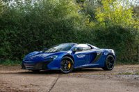 USED 2016 16 MCLAREN 650S 3.8 V8 SPIDER 2d FRONT LIFT, CARBON INTAKES, FULL LEATHER HEATED MEMORY SEATS, FRONT LIFT, REV CAMERA, MERIDIAN SOUND, FRONT PPF, CARBON INTERIOR, CARBON BLADES, 12 MONTH WARRANTY