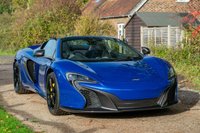 USED 2016 16 MCLAREN 650S 3.8 V8 SPIDER 2d FRONT LIFT, CARBON INTAKES, FULL LEATHER HEATED MEMORY SEATS, FRONT LIFT, REV CAMERA, MERIDIAN SOUND, FRONT PPF, CARBON INTERIOR, CARBON BLADES, 12 MONTH WARRANTY