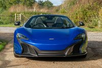USED 2016 16 MCLAREN 650S 3.8 V8 SPIDER 2d FRONT LIFT, CARBON INTAKES, FULL LEATHER HEATED MEMORY SEATS, FRONT LIFT, REV CAMERA, MERIDIAN SOUND, FRONT PPF, CARBON INTERIOR, CARBON BLADES, 12 MONTH WARRANTY