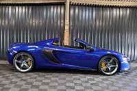 USED 2016 16 MCLAREN 650S 3.8 V8 SPIDER 2d FRONT LIFT, CARBON INTAKES, FULL LEATHER HEATED MEMORY SEATS, FRONT LIFT, REV CAMERA, MERIDIAN SOUND, FRONT PPF, CARBON INTERIOR, CARBON BLADES, 12 MONTH WARRANTY