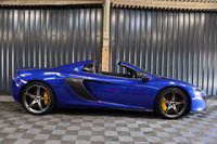 USED 2016 16 MCLAREN 650S 3.8 V8 SPIDER 2d FRONT LIFT, CARBON INTAKES, FULL LEATHER HEATED MEMORY SEATS, FRONT LIFT, REV CAMERA, MERIDIAN SOUND, FRONT PPF, CARBON INTERIOR, CARBON BLADES, 12 MONTH WARRANTY