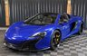 USED 2016 16 MCLAREN 650S 3.8 V8 SPIDER 2d FRONT LIFT, CARBON INTAKES, FULL LEATHER HEATED MEMORY SEATS, FRONT LIFT, REV CAMERA, MERIDIAN SOUND, FRONT PPF, CARBON INTERIOR, CARBON BLADES, 12 MONTH WARRANTY