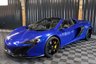 USED 2016 16 MCLAREN 650S 3.8 V8 SPIDER 2d FRONT LIFT, CARBON INTAKES, FULL LEATHER HEATED MEMORY SEATS, FRONT LIFT, REV CAMERA, MERIDIAN SOUND, FRONT PPF, CARBON INTERIOR, CARBON BLADES, 12 MONTH WARRANTY