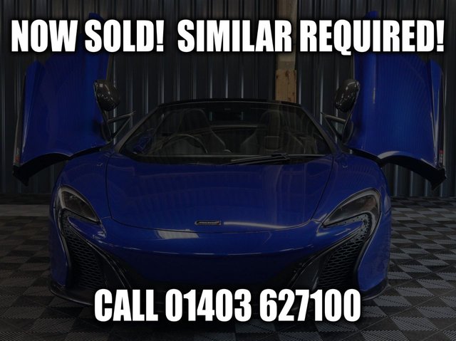 2016 16 Mclaren 650s 3.8 V8 SPIDER 2d