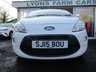 USED 2015 15 FORD KA 1.2 ZETEC 3d 69 BHP Low Mileage, Full Service History + Just Serviced, One Previous Owner, NEW MOT, Great fuel economy! Only &pound;30 Road Tax! Low Insurance Group!