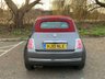 USED 2010 10 FIAT 500C 1.2 LOUNGE 3d 69 BHP 2023 CAMBELT KIT AND SERVICE - &pound;1,500K WORTH OF RECENT MAINTENANCE