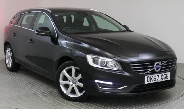 2017 67 VOLVO V60 2.0 D4 SE LUX NAV 5d AUTO 188 BHP 