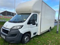USED 2017 67 PEUGEOT BOXER LUTON 2.0 BLUE HDI 335 B/B 130 BHP 12 Months Mot & Just Serviced