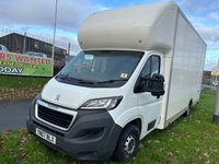 USED 2017 67 PEUGEOT BOXER LUTON 2.0 BLUE HDI 335 B/B 130 BHP 12 Months Mot & Just Serviced