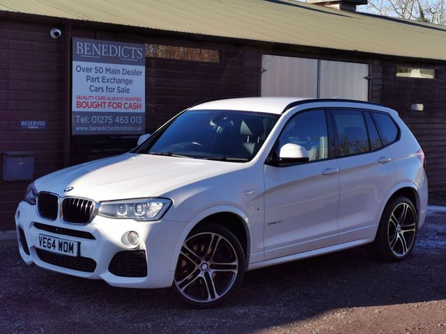2014 64 BMW X3 2.0 XDRIVE20D M SPORT 5d 188 BHP