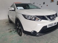 USED 2015 65 NISSAN QASHQAI 1.5 DCI N-TEC PLUS 5d 108 BHP &pound;20 road Tax