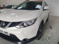 USED 2015 65 NISSAN QASHQAI 1.5 DCI N-TEC PLUS 5d 108 BHP &pound;20 road Tax