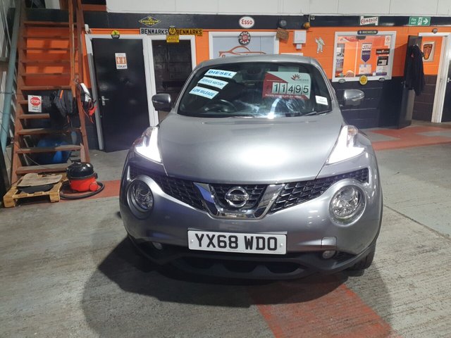 2018 68 Nissan Juke 1.5 TEKNA DCI 5d 110 BHP